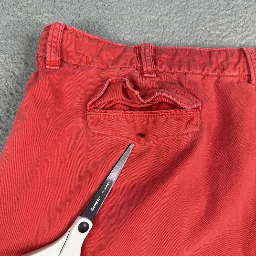 Polo Ralph Lauren Shorts Mens 40 Red Heavyweight Chino Pony Logo Preppy Casual